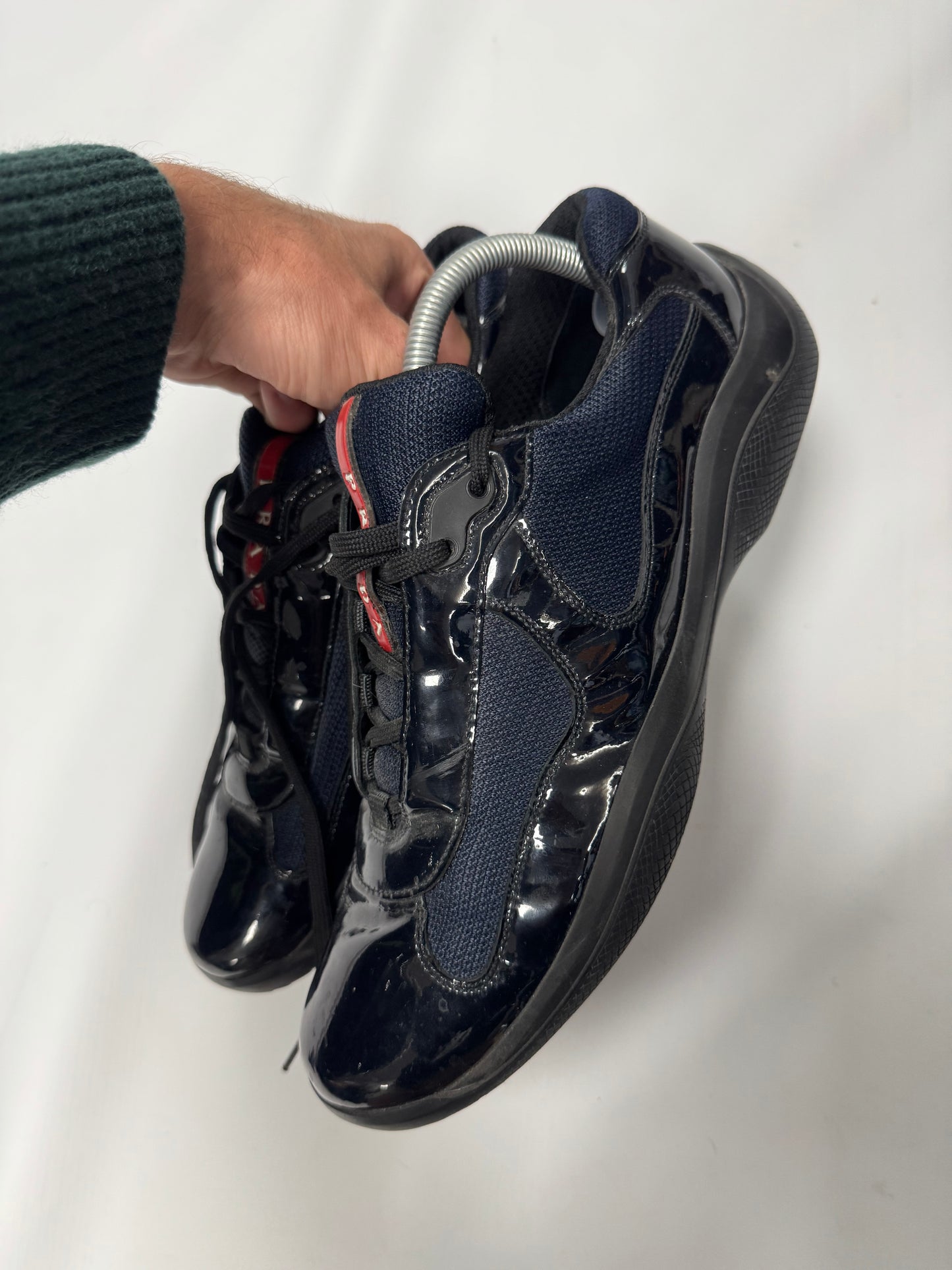 Prada patent America cup (8.5)