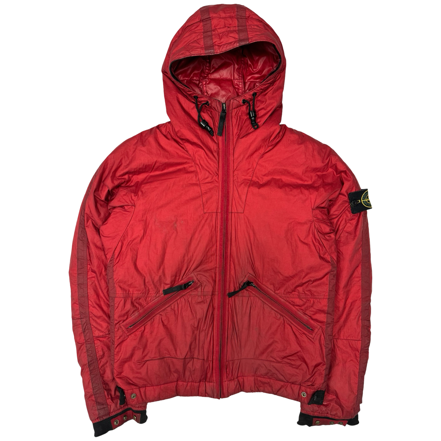 Stone island goose down jacket (M)