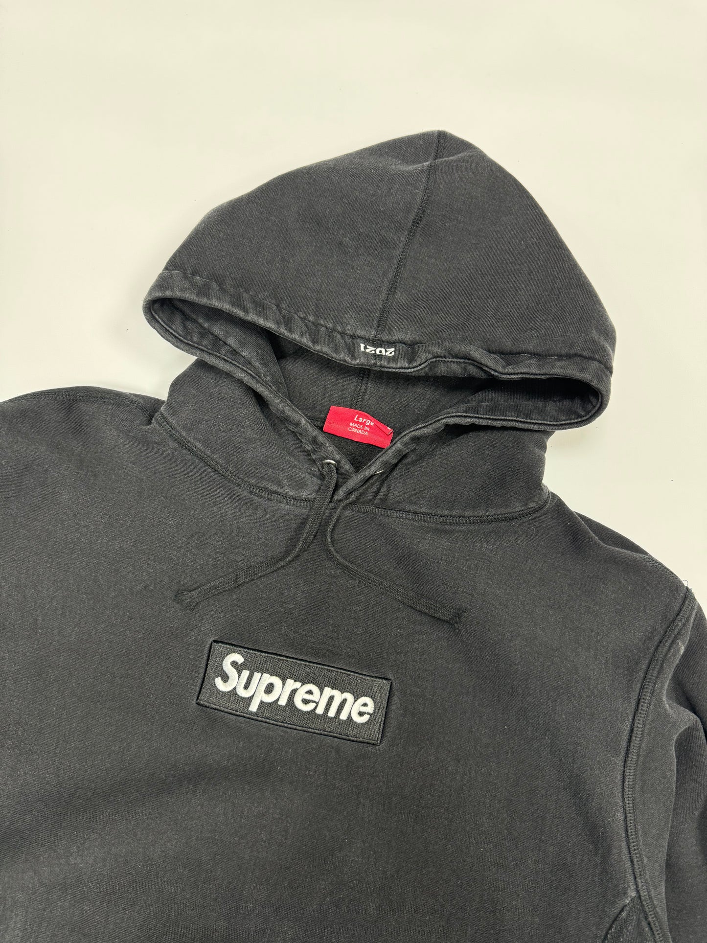 Supreme box logo hoodie (L)