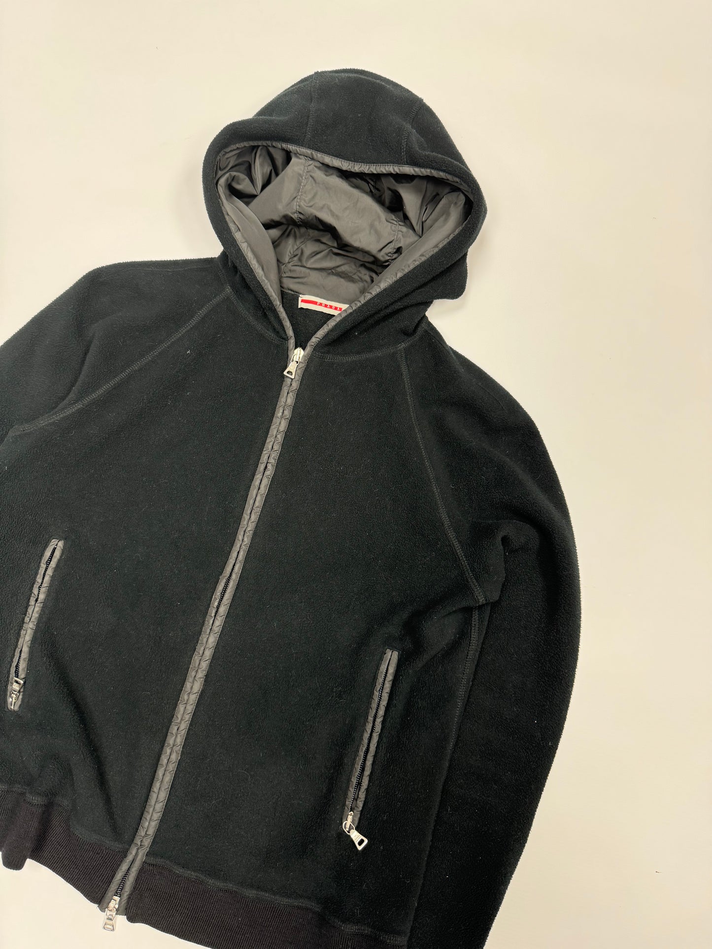 Prada sport zip up fleece (M)