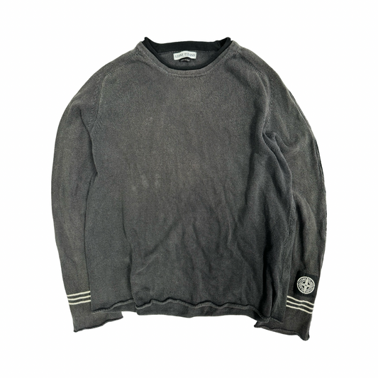 Stone island knit sweatshirt (XL)