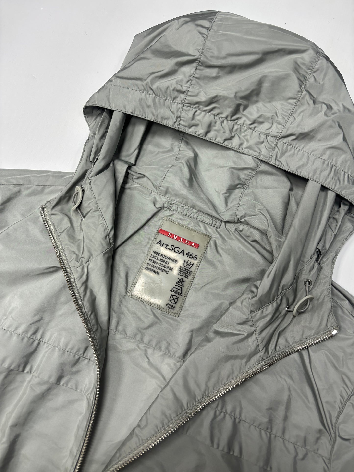 Prada Milano nylon windbreaker (L)