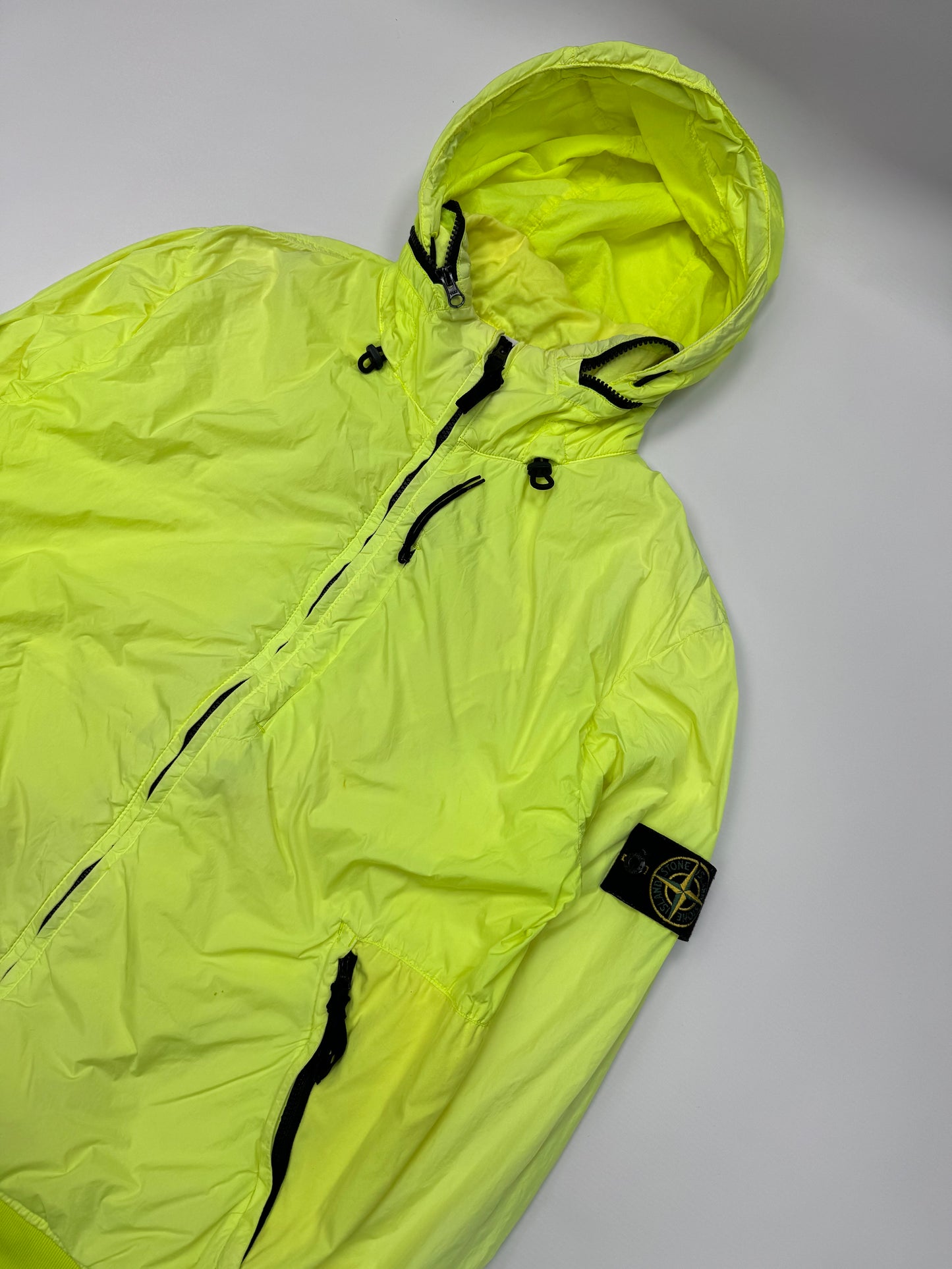 Stone island garment dyed jacket (M)