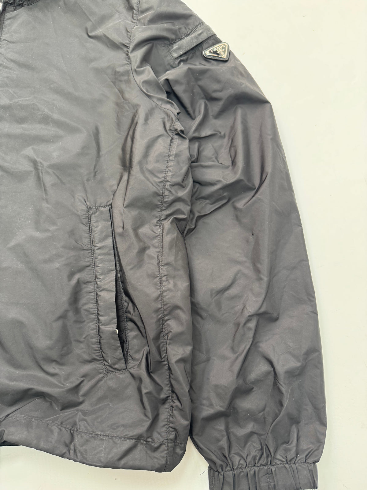 Prada Milano nylon windbreaker (L)