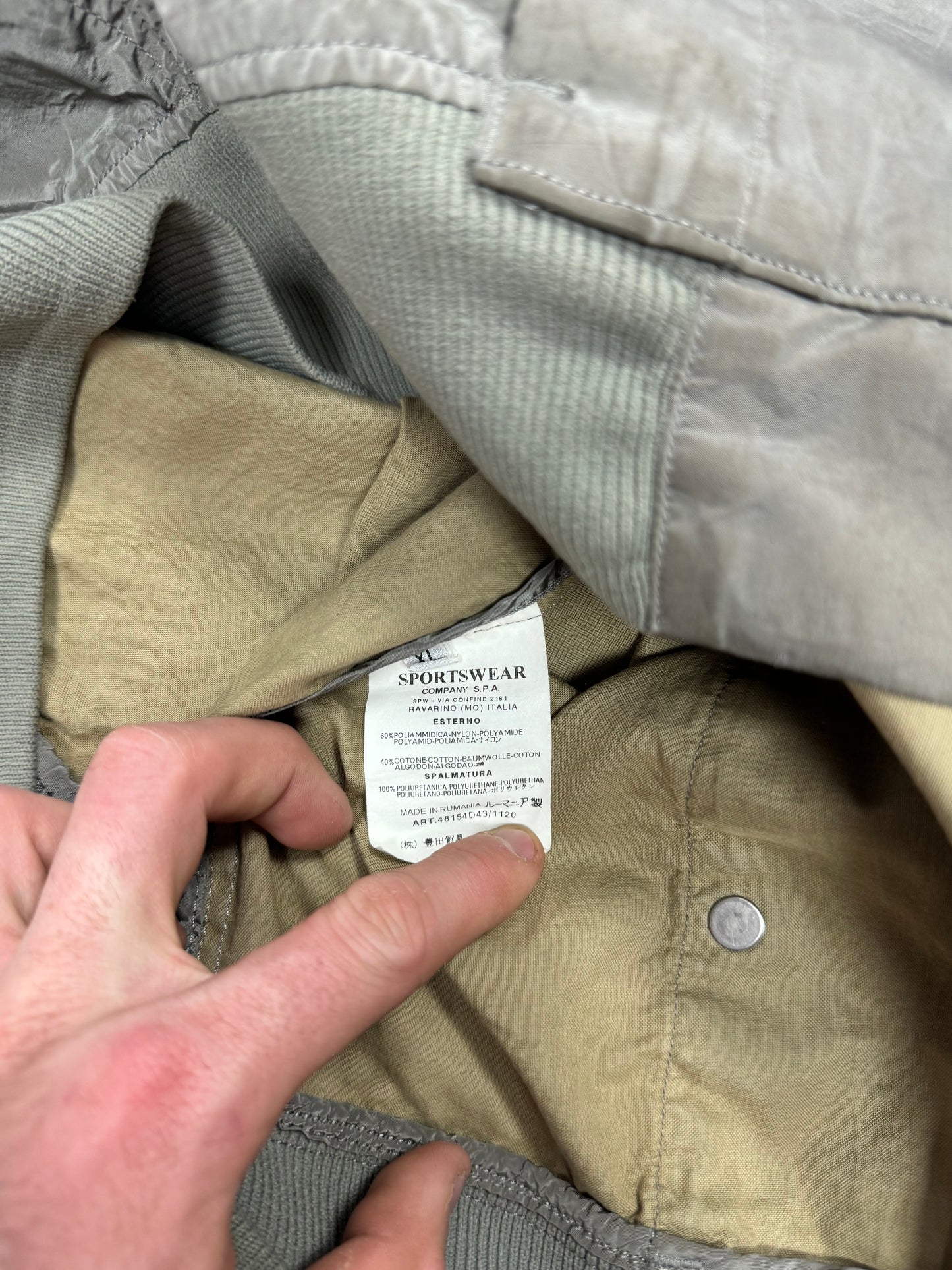 Stone island shimmer jacket (L)