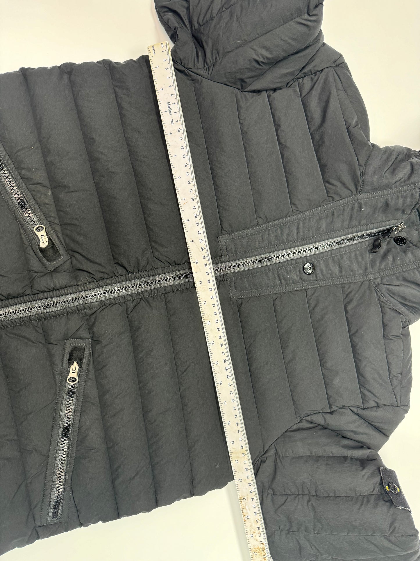 Stone island loom woven down jacket (M)