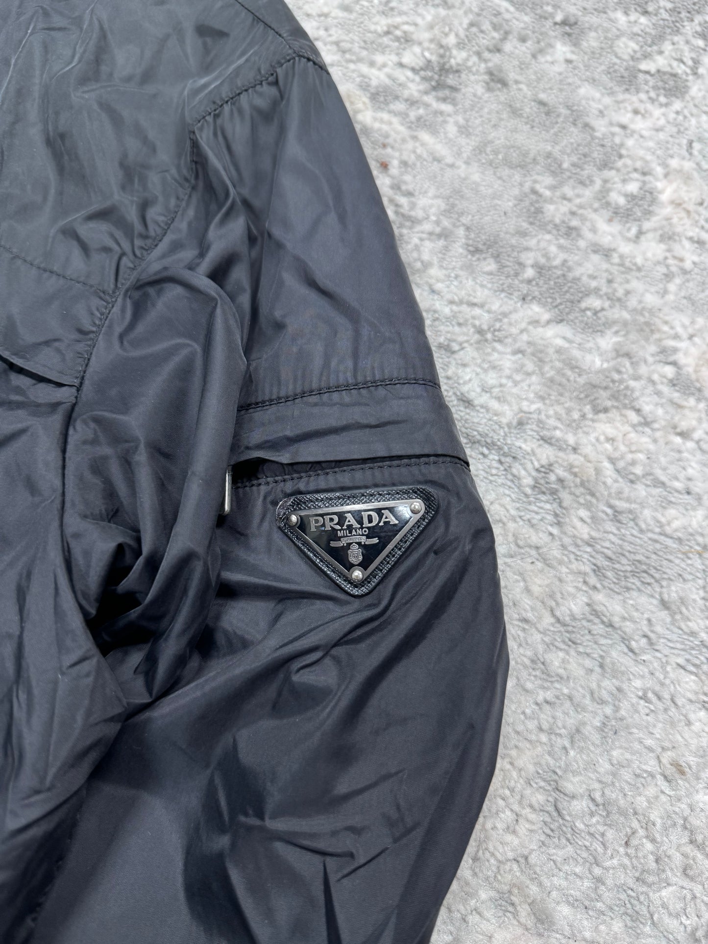 Prada Milano nylon windbreaker (XL)