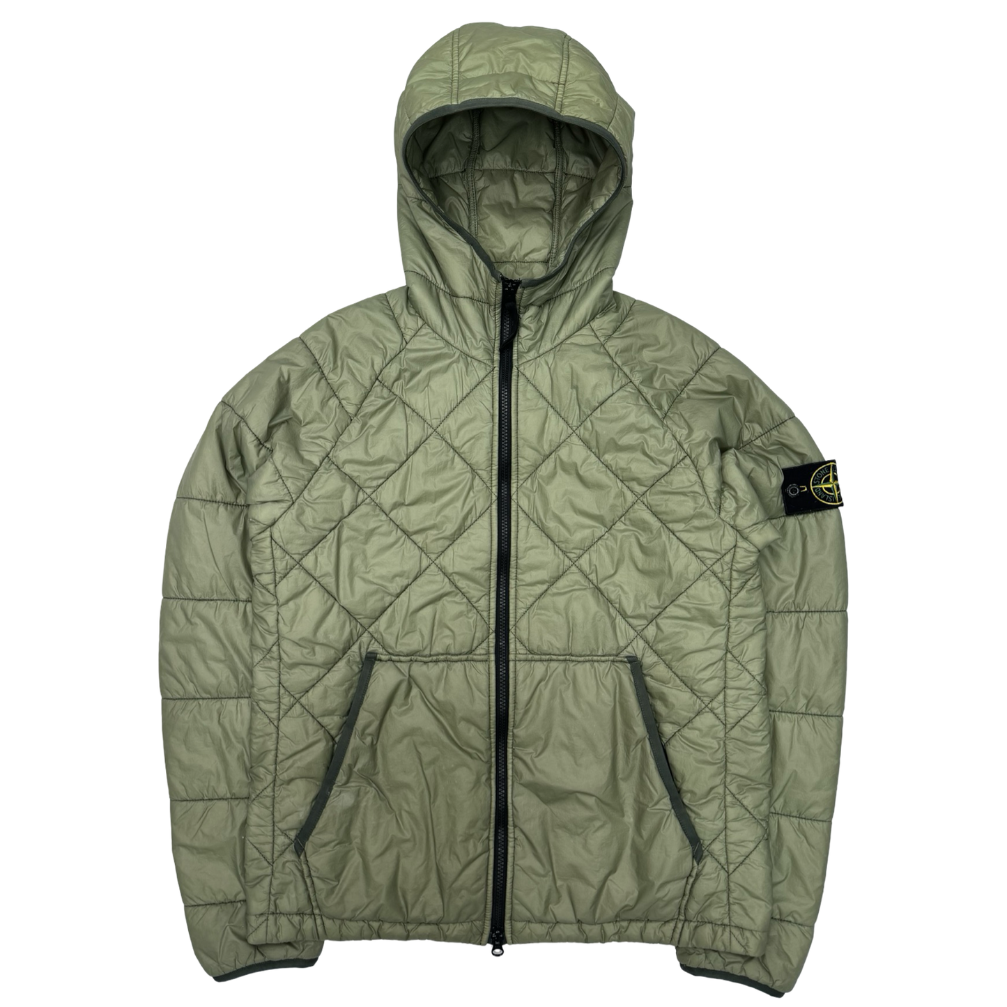 Stone island garment dyed padded jacket (M)