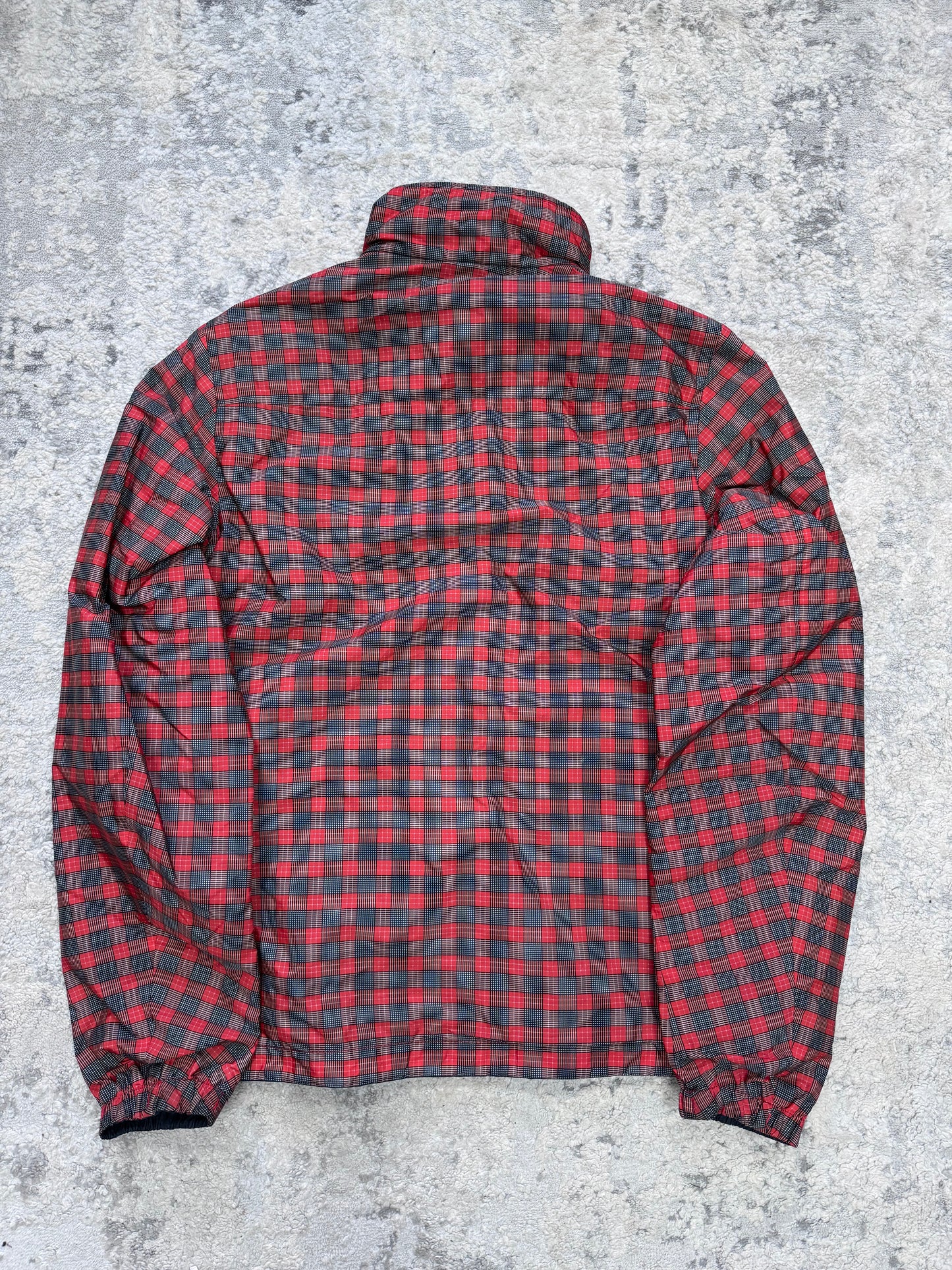 Prada sport chequered reversible nylon jacket (S)