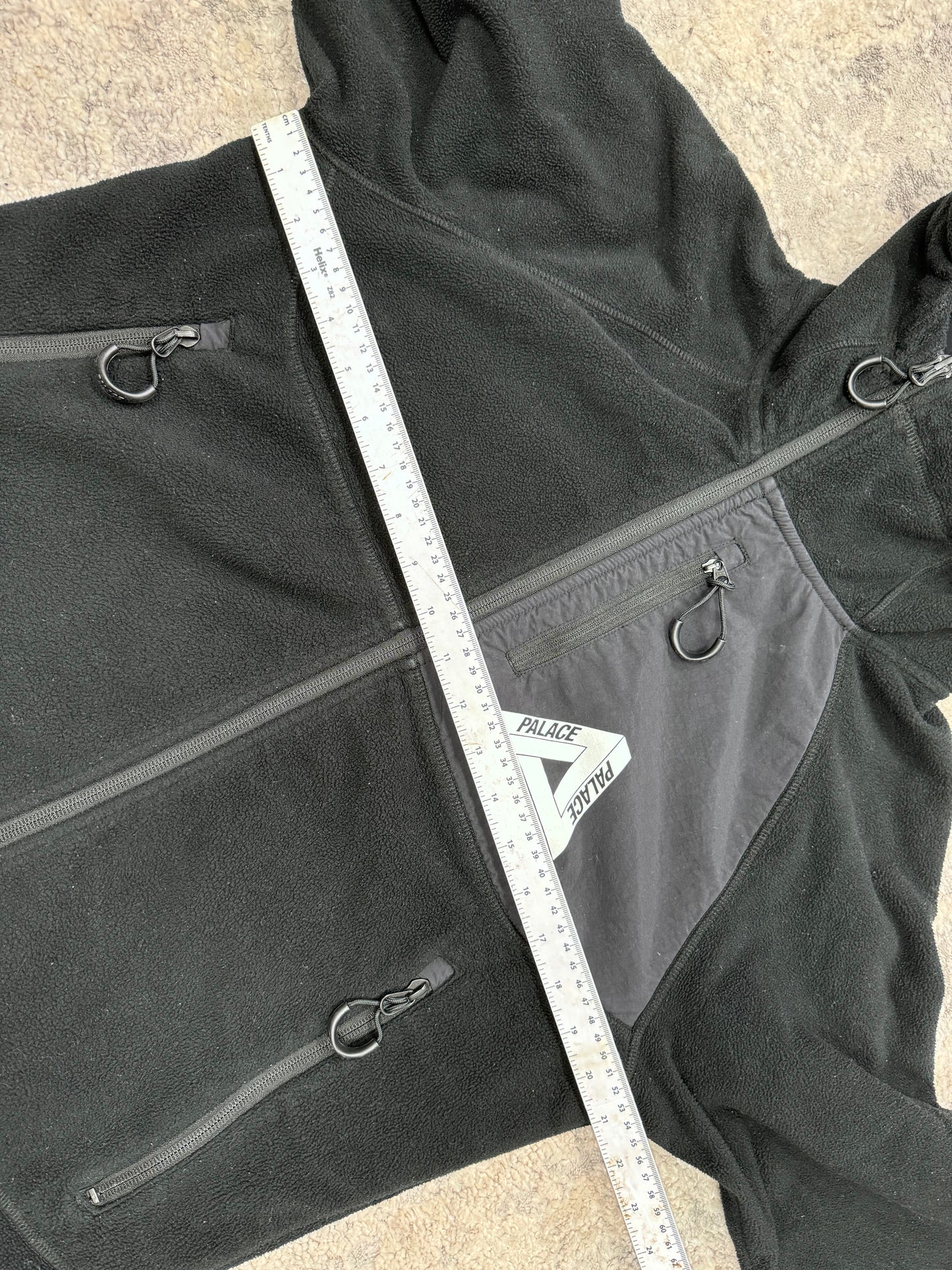Palace therma fleece hoodie (S)