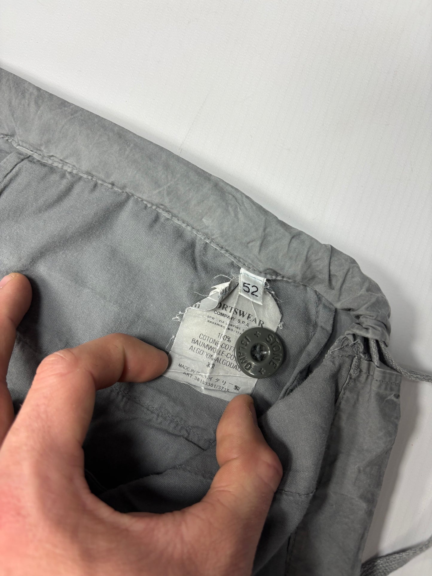 Stone island cotton trouser (L)