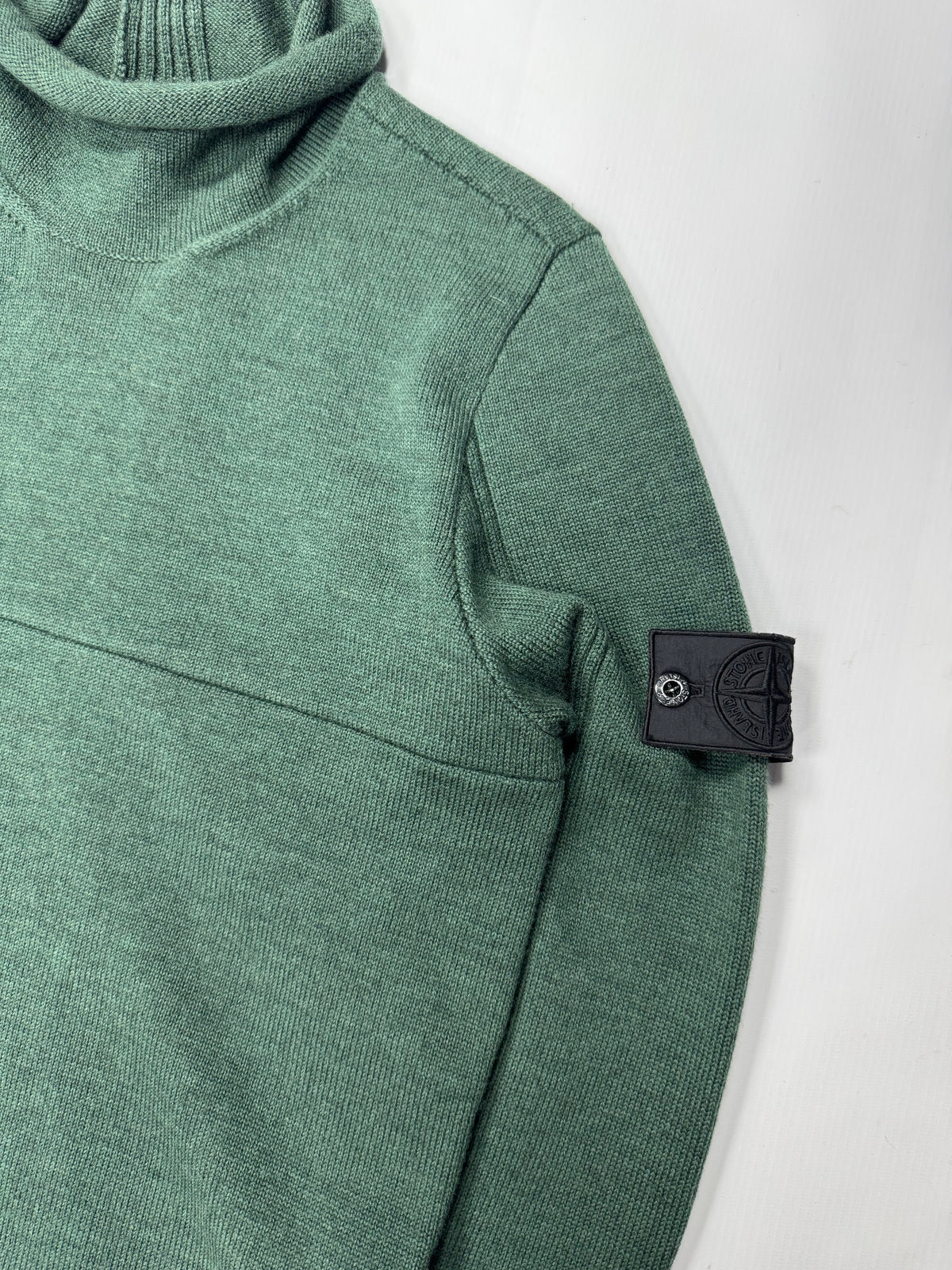 Stone island shadow project roll neck knit sweatshirt (L)