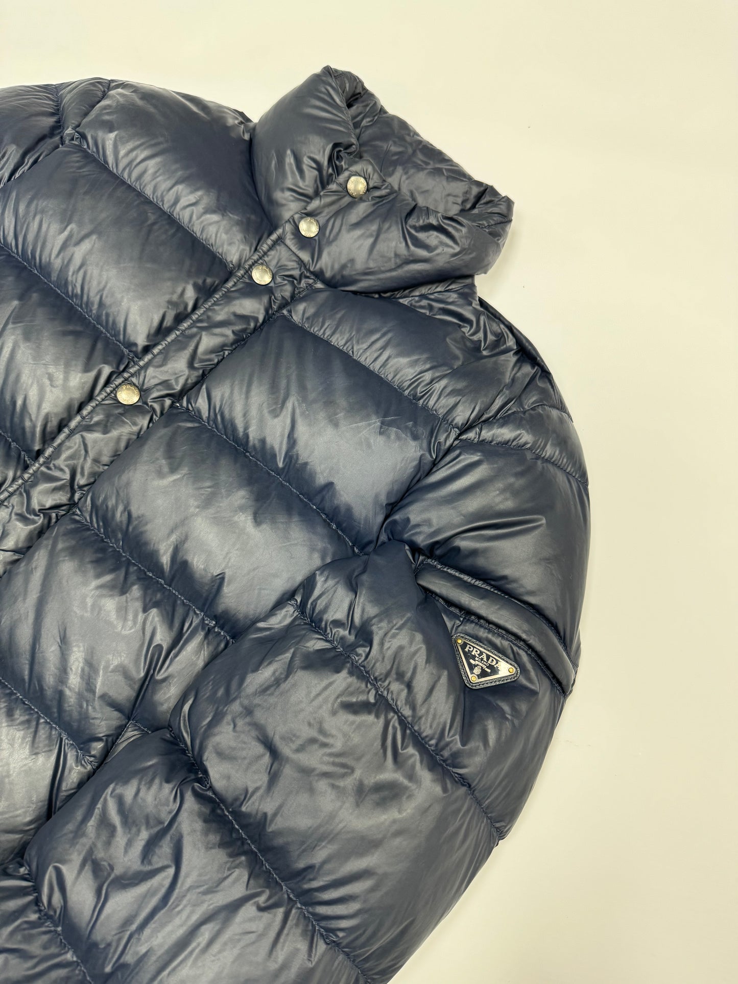 Prada Milano puffer jacket (L)