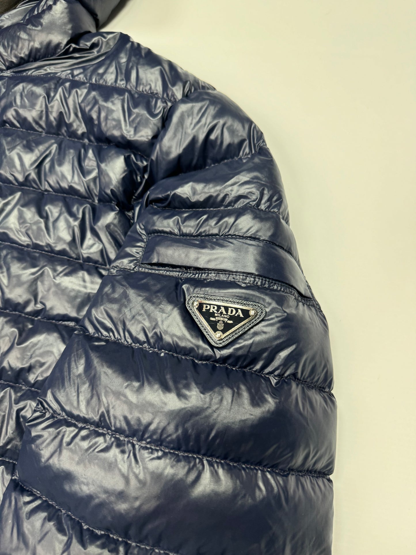 Prada Milano down puffer jacket (L)