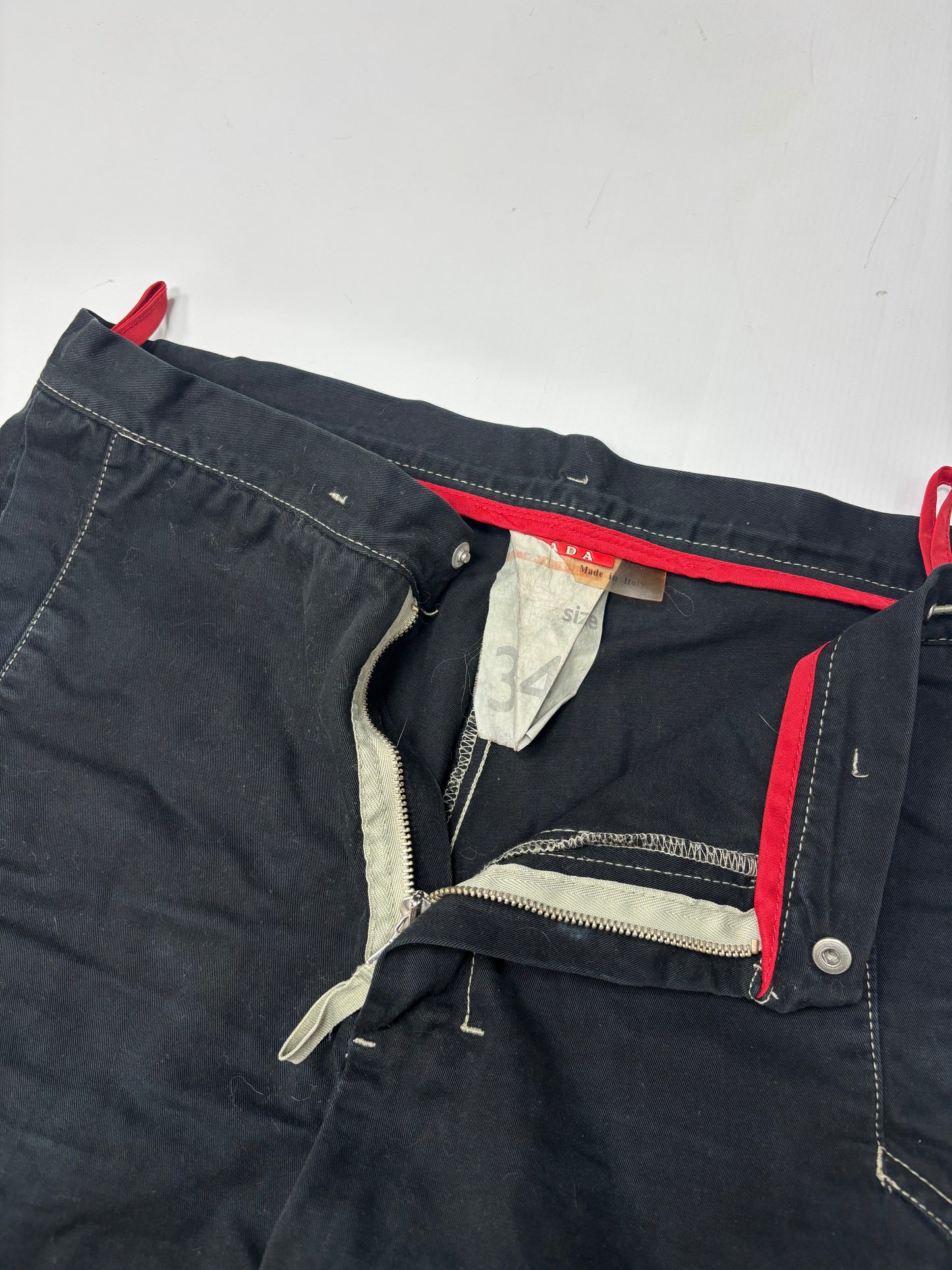 Prada sport 3/4 shorts (w34)