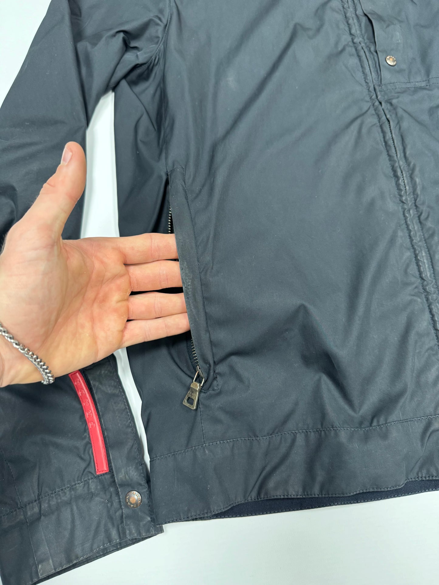 Prada sport Harrington over shirt (M)